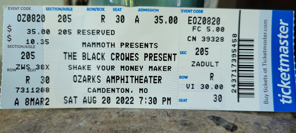 Concert History of Ozarks Amphitheater Camdenton, Missouri, United
