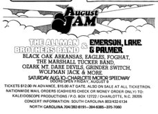 August Jam on Aug 10, 1974 [775-small]