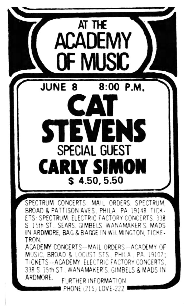 Carly Simon Concert & Tour History Concert Archives