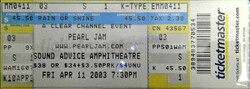 tags: Ticket - Riot Act Tour on Apr 11, 2003 [297-small]