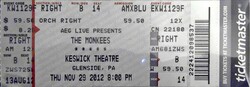 tags: Ticket - The Monkees on Nov 29, 2012 [303-small]