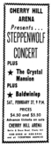 Steppenwolf / Crystal Mansion / Baldwinlep on Feb 27, 1971 [714-small]