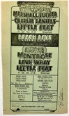 The Marshall Tucker Band / The Charlie Daniels Band / Little Feat on Dec 20, 1974 [189-small]