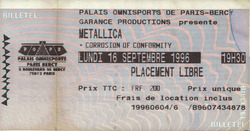 Metallica / Corrosion Of Conformity on Sep 16, 1996 [284-small]