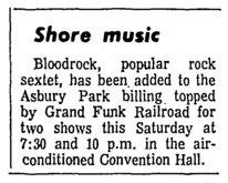Grand Funk Railroad / BloodrocK on Jul 25, 1970 [972-small]