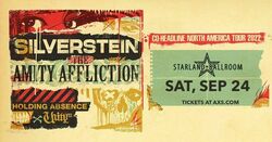 Silverstein / The Amity Affliction / Holding Absence / UnityTX on Sep 24, 2022 [050-small]