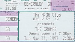 Guitar Wolf / Demolition Doll Rods / The Cramps on Nov 11, 1997 [381-small]