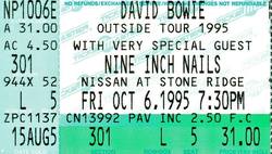 David Bowie / Nine Inch Nails / Prick on Oct 6, 1995 [388-small]