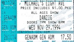 Danzig / Type O Negative / Godflesh on Nov 29, 1994 [391-small]