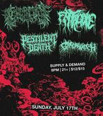 Civerous / Fratricide  / Pestilent Death / GreenWitch on Jul 17, 2022 [939-small]
