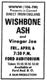Wishbone Ash / vinegar joe on Apr 6, 1973 [089-small]