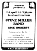 Steve Miller Band / Rick Roberts on Apr 20, 1973 [096-small]
