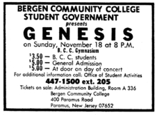 Genesis on Nov 18, 1973 [105-small]