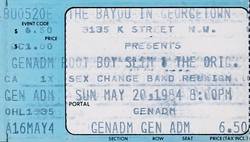 Root Boy Slim & The Sex Change Band on May 20, 1984 [412-small]