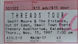 tags: Ticket - Threads Tour on Nov 13, 1997 [127-small]