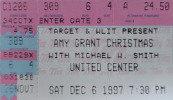 tags: Ticket - Amy Grant / Michael W. Smith / cece winans on Dec 6, 1997 [170-small]