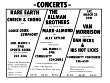 Allman Brothers Band / Mark Almond / Alex Taylor on Mar 11, 1972 [212-small]