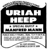 Uriah Heep / Manfred Mann on Aug 15, 1974 [217-small]