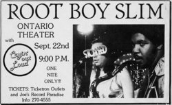 Root Boy Slim & The Sex Change Band / Cryin' Out Loud on Sep 22, 1979 [431-small]