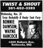 Ronnie Dawson  / Wayne Hancock on Nov 20, 1996 [444-small]