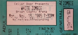 tags: Ticket - White Zombie / Toadies / Super Suckers on Nov 13, 1995 [542-small]