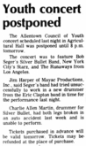 Bob Seger & The Silver Bullet Band / Starz / The Runaways on Mar 4, 1977 [706-small]