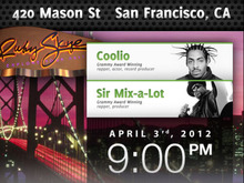 Coolio  / Sir Mix-A-Lot on Apr 3, 2012 [999-small]