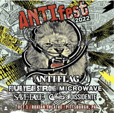 Anti-Flag / Four Year Strong / Microwave / Save Face / Catbite / DISSIDENTE on Oct 1, 2022 [416-small]