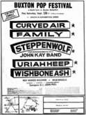 Slade / Steppenwolf / Uriah Heep / Wishbone Ash / Curved Air / Family on Sep 16, 1972 [491-small]