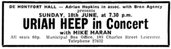 Uriah Heep / Mike Maran on Jun 18, 1972 [495-small]
