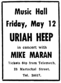 Uriah Heep / Mike Maran on May 12, 1972 [586-small]