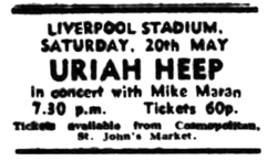 Uriah Heep / Mike Maran on May 20, 1972 [588-small]