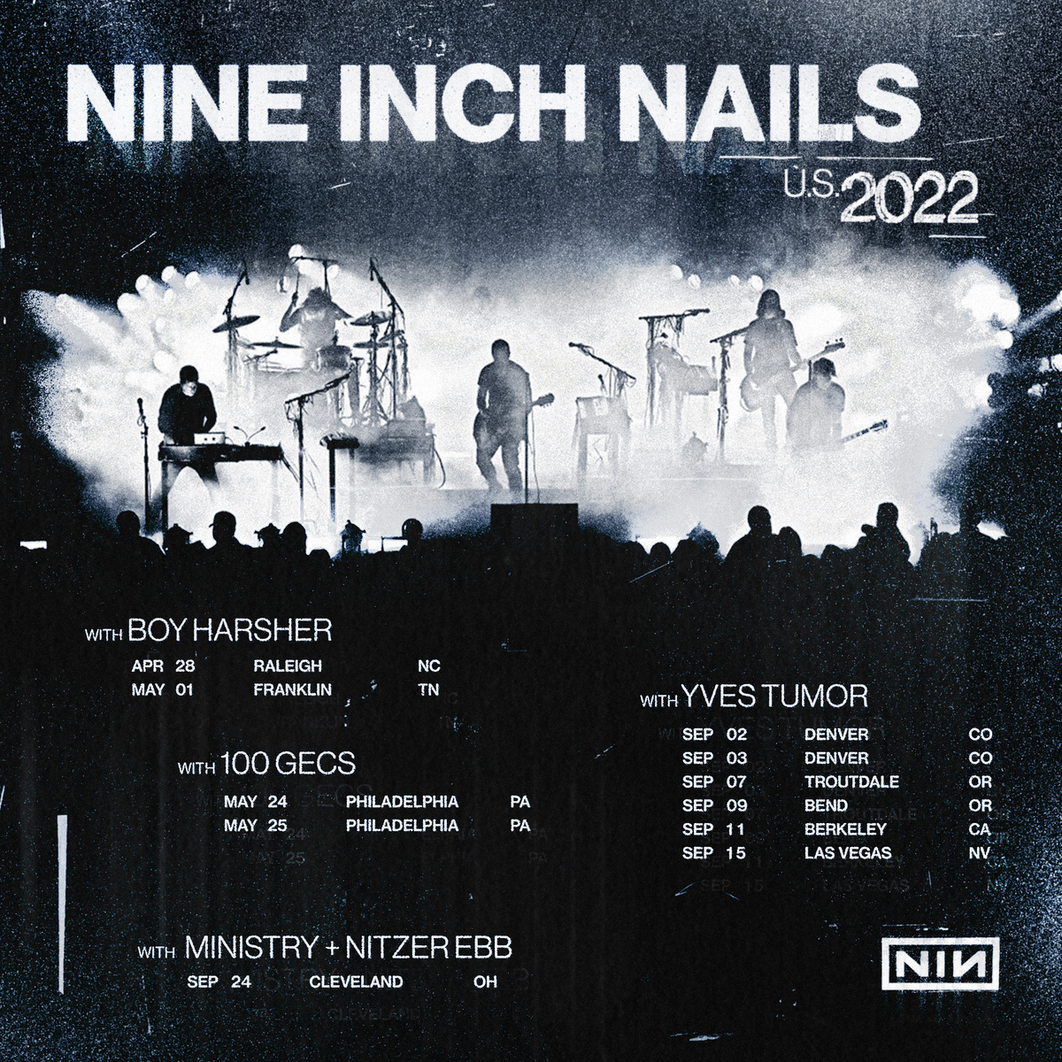 Nine Inch Nails Concert & Tour History (Updated for 2022) Concert Archives