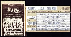 The Cramps / Screaming Blue Messiahs on Aug 1, 1986 [645-small]