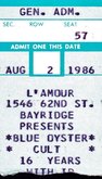 Blue Oyster Cult on Aug 2, 1986 [646-small]
