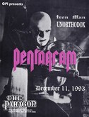 Poster design: Jeffrey Lee, Unorthodox / Iron Man / Pentagram on Dec 11, 1993 [651-small]