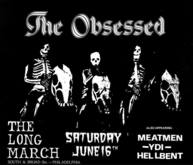 YDI / The Obsessed / Meatmen / Hellbent on Jun 16, 1984 [669-small]