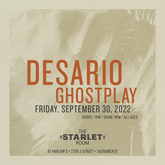 Desario / Ghostplay on Sep 30, 2022 [774-small]