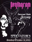 Wretched / Pentagram / Internal Void on Oct 31, 1993 [679-small]