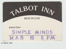 Simple Minds / The Zellots on Mar 19, 1982 [798-small]