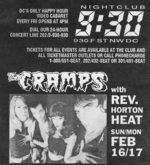 The Cramps / Reverand Horton Heat on Feb 16, 1992 [684-small]