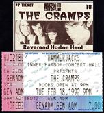 The Cramps / Reverend Horton Heat on Feb 18, 1992 [688-small]