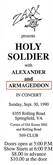 Holy Soldier / Alexander / Armageddon on Sep 30, 1990 [695-small]