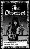 The Obsessed / Iron Cross on Jan 29, 1984 [706-small]
