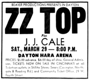 ZZ Top / J.J. Cale on Mar 29, 1975 [074-small]