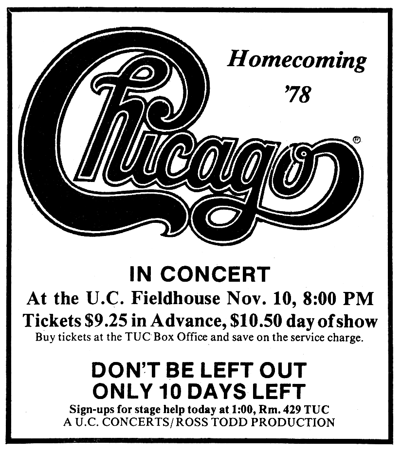 Chicago Concert & Tour History (Updated for 2022 2023) Concert Archives
