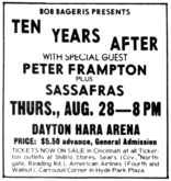 Ten Years After / Peter Frampton / Sassafras on Aug 28, 1975 [359-small]
