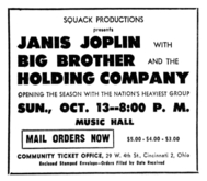 Janis Joplin / Big Brother and the Holding Company on Oct 13, 1968 [396-small]