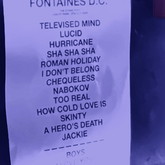 Fontaines D.C. / Wunderhorse on Oct 5, 2022 [750-small]