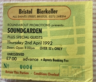 Soundgarden on Apr 2, 1992 [796-small]